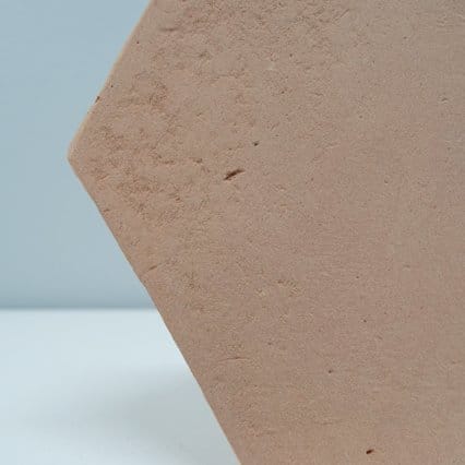 Hexagono pequeño detalle 1 | baldosas de barro cocido