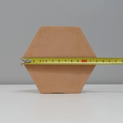 Hexagono pequeño metro 2 | baldosas de barro cocido